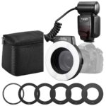 K&F KF150 TTL Marco Ring Flash for Nikon GN14 – Bild 10