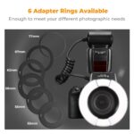K&F KF150 TTL Marco Ring Flash for Nikon GN14 – Bild 12