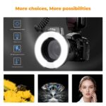 K&F KF150 TTL Marco Ring Flash for Nikon GN14 – Bild 14