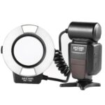 K&F KF150 TTL Marco Ring Flash for Canon EOS Rebel GN14
