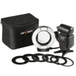 K&F KF150 TTL Marco Ring Flash for Canon EOS Rebel GN14 – Bild 9