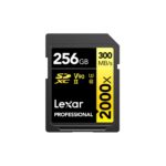 Lexar SDXC Pro 2000X UHS-II U3 R300/W260 (V90) 256GB
