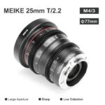 Meike Cine Lens 25mm T2.2 for MFT – Bild 3