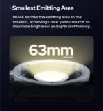 Knowled MG4K G-mount Bi-color COB light with paper box – Bild 3