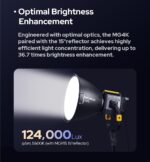 Knowled MG4K G-mount Bi-color COB light with paper box – Bild 2