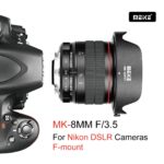 MEIKE 8mm F3.5 APS-C Ultra Wide Angle Fisheye Lens Manual Focus for F Mount – Bild 4