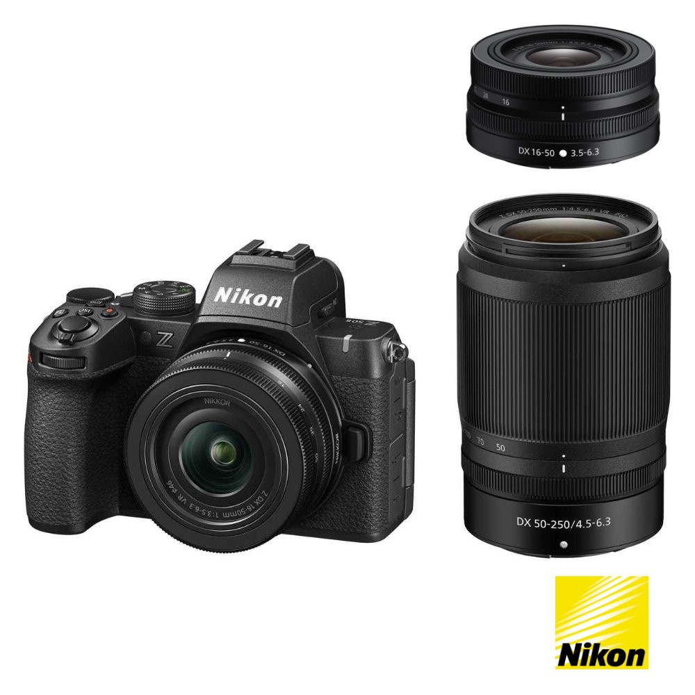 nikon-z50i-16-50mm-dx-50-250mm-dx-001.jpg Nikon Z50II + 16-50mm DX + 50-250mm DX – Bild 1