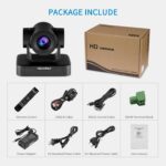 FeelWorld 1080p USB 2.0 PTZ Camera with 10x Optical Zoom – Bild 8