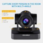 FeelWorld 1080p USB 2.0 PTZ Camera with 10x Optical Zoom – Bild 3