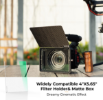 K&F Black Mist 1/8 Filter 4"x5.65" Dreamy Effect Cinema Square Filter Compatible with Tilta and Smal – Bild 2