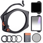 K&F KF High-End Square Bracket System, with built-in 95mm CPL, with 67/72/77/82mm adapter ring