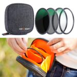 K&F 72mm Magnetic 3pcs Filter Kit, MCUV+CPL+ND1000+Filter – Bild 8