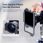 K&F KF High-End Square Bracket System, with built-in 95mm CPL,, Nano X Pro Series – Bild 5
