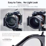 K&F High-End Square Bracket System, with built-in 95mm CPL, with 67/72/77/82mm adapter ring Square N – Bild 3