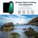 K&F High-End Square Bracket System, with built-in 95mm CPL, with 67/72/77/82mm adapter ring Square N – Bild 6