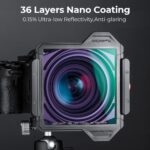 K&F 100*100*2mm Anti-light Pollution Square Filter with Protective Frame, HD Optical Glass Waterproo – Bild 5