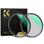 K&F 82mm Black Diffusion 1/4 & 1/8 Filter Kit Dream Cinematic Effect - Nano-X