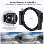 K&F Square Filter Holder System Pro Kit (Holder+95mm CP+Square ND1000+ND8+ND64+4 Rings) – Bild 2