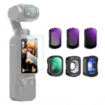 K&F 6pcs Filter Kit DJI Osmo Pocket 3 (Anamorphic, Macro, wideangle +ND8+ND32+ND128)