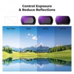 K&F 6pcs Filter Kit DJI Osmo Pocket 3 (Anamorphic, Macro, wideangle +ND8+ND32+ND128) – Bild 6
