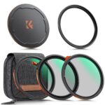 K&F CONCEPT 72MM Nano-X Series Magnetic Filter Kit (CPL+ND3-32+Black Mist 1/4)