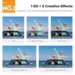 K&F CONCEPT 77MM Nano-X Series Magnetic Filter Kit (CPL+ND3-32+Black Mist 1/4) – Bild 8