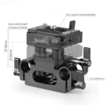 SmallRig Universal 15mm Rail Support System Baseplate 2272 – Bild 3