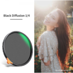 K&F Concept 82mm, multifunctional adjustable black mist1/4&ND2~32, HD – Bild 6